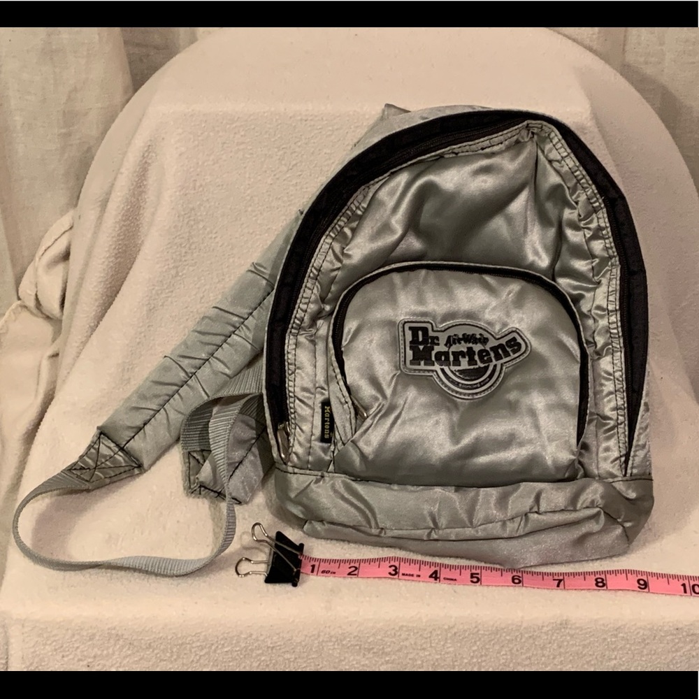 Vintage Dr. Marten Silver Mini Backpack Mint